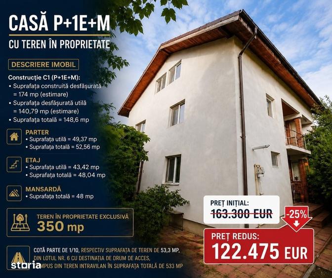 Casă cu 4 camere în Central