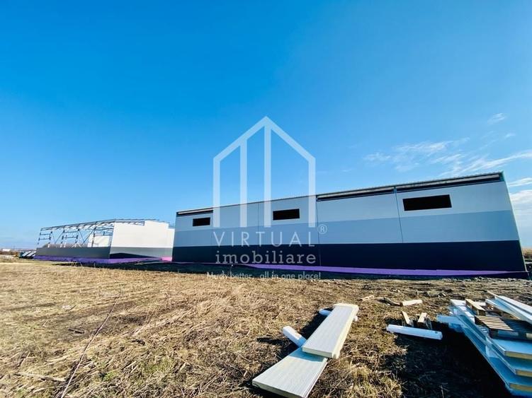 Hala de vanzare in zona industriala de Vest- Ocna Sibiului- utilitati - 1