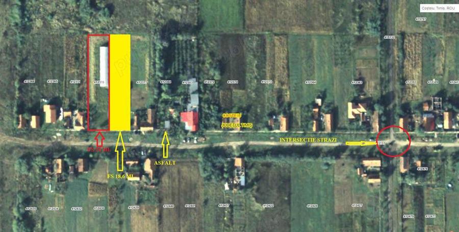 Teren intravilan langa lugoj - 1