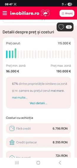 Apartament cu 3 camere decomandat în Casa de Cultură