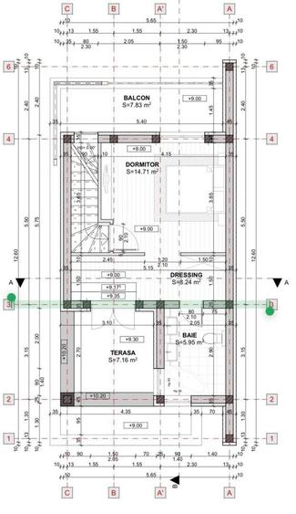 Casa individuala 4 camere -  Proiect arhitectural distinct - Giroc - 12