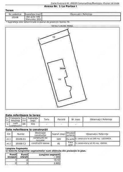 Proprietate cu poten?ial ridicat doua corpuri locuin?a + anexa, toate utilita?ile Ro?iori de V. - 3