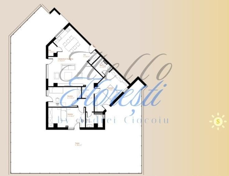 Apartamente cu 4 camere intr-un ansamblu nou in zona VIVO - 3