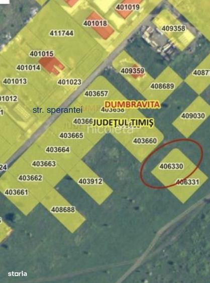 Dumbravita Teren intravilan de vanzare - 1