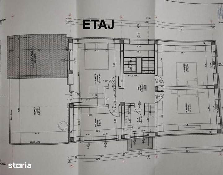 Casa noua singur in curte 160 mp P+E la ro?u cu 500 mp teren Poplaca - 14