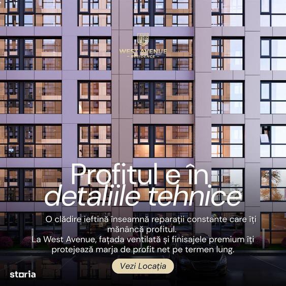 Studio nou cu ferestre panoramice, parc privat | Langa Auchan Militari - 5