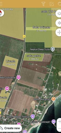 Tuzla terenuri zona Nibiru - 1