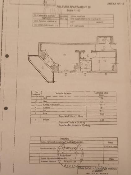 Apartament 2 camere de vanzare Unirii - 10