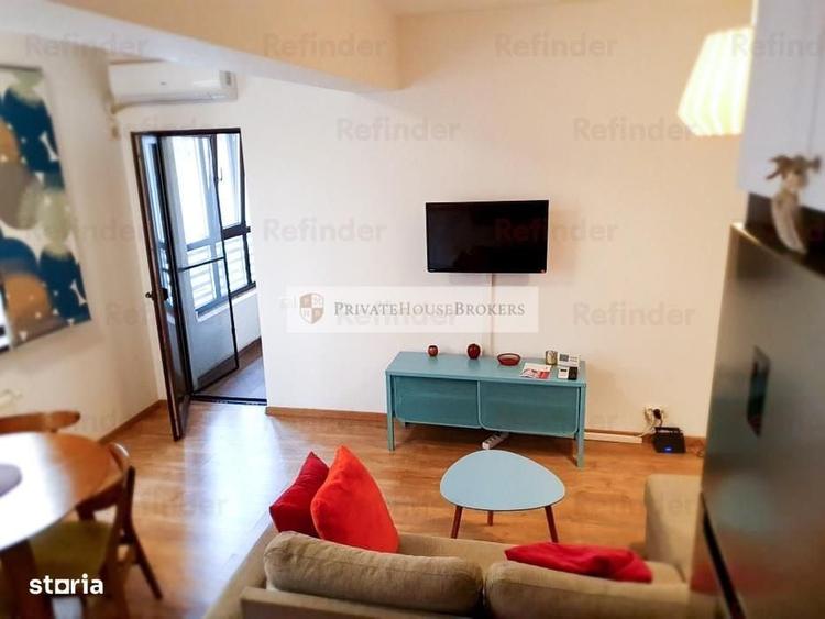 Apartament cu 2 camere semidecomandat în Băneasa