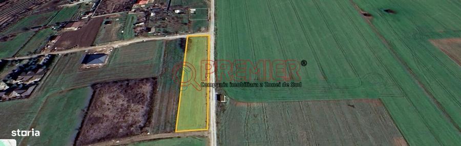 Teren Fundulea 1000 mp | 25 min Bucuresti | Deschidere 55m - 3