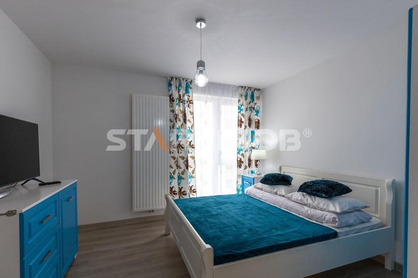 Apartament mobilat  3 camere Urban Plaza cu parcare - 7