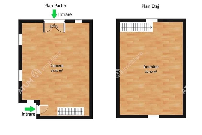 Cabana individuala cu 1226 mp teren zona Fantanele langa Sibiu - 6