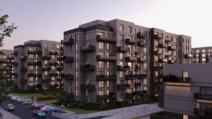 Apartament cu 3 camere decomandat în Albert
