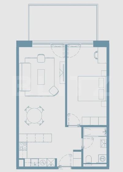 Comision 0! Ray by Hexagon - 2 camere, 55mp, terasa 14mp - 2