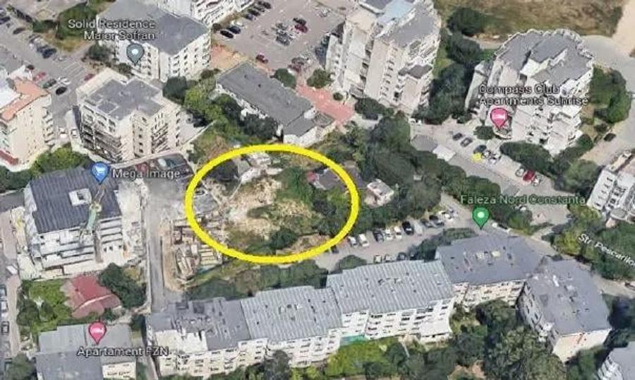 Teren intravilan 1.151 m.p. Constanta- de vanzare pret 700.000 Euro Zona Plaja Reyna - 1