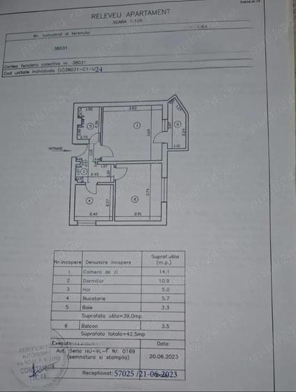 Apartament doua camere, zona Nord - 10