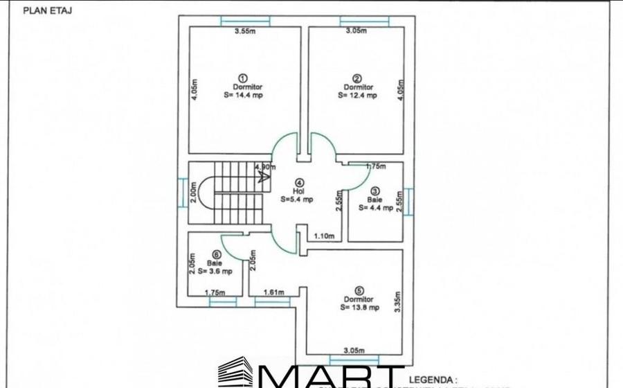 Casa individuala 120 mp cartier nou Sura Mica - 4