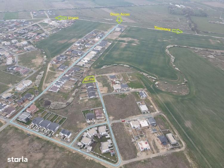 Teren de vanzare in Urseni 633 mp Comision 0 - 4