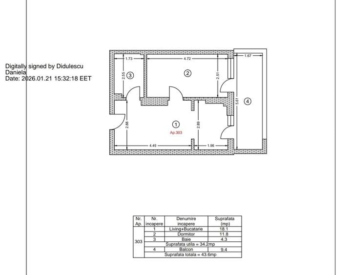 Studio Gata de mutare! Metrou Berceni la 7 minute! - 8
