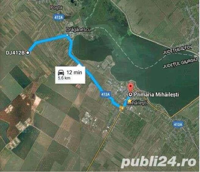 Vand teren 12200 mp, , gazeelectricitate. 22000 deEuro/teren, - 4