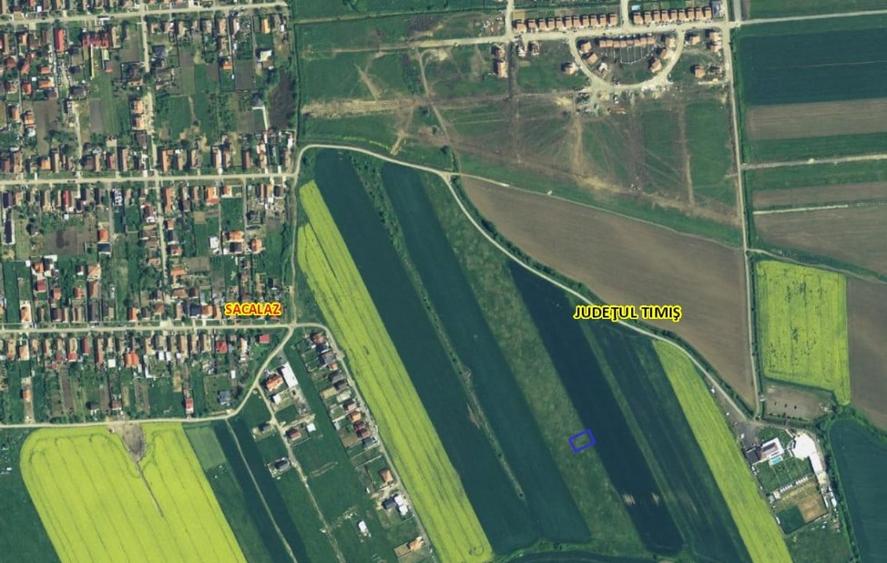 Teren pentru duplex in Sacalaz - 600 mp, in Spatele Cartierului Primaverii - 2