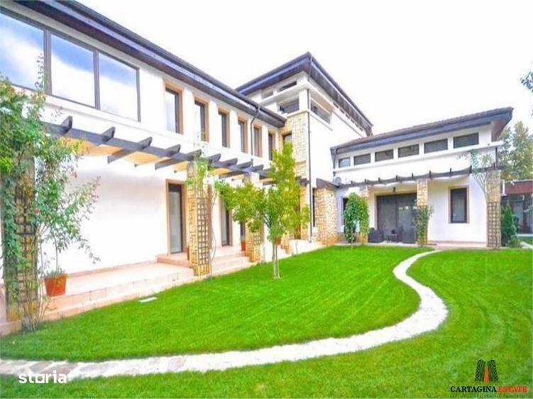 Vila P+1+M eleganta vav liziera Padurii (1418mp teren) - 2