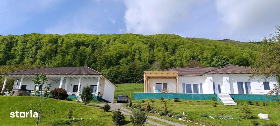 Proprietate speciala in Bran-Predelut cu 2 case - priveliste 180* - 9