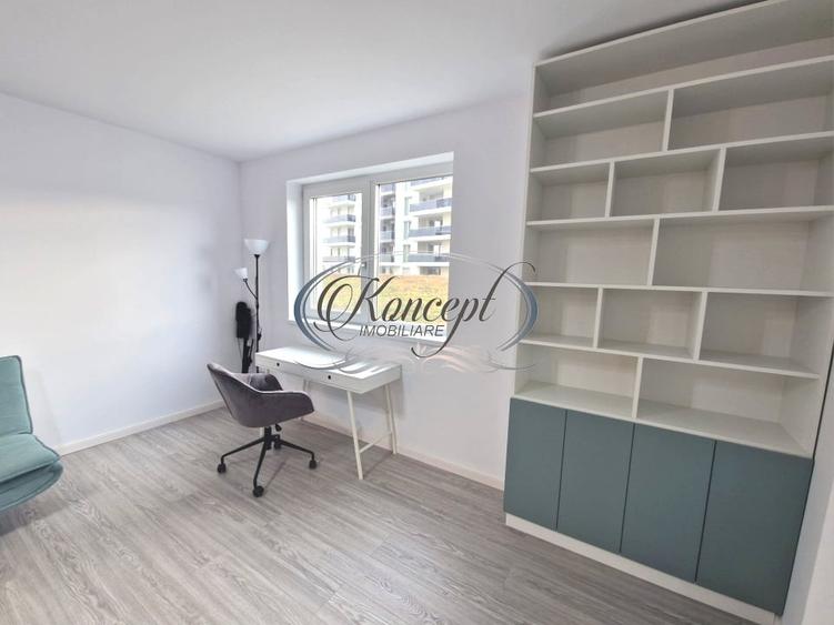 Apartament cu 2 camere semidecomandat, mobilat în Iris