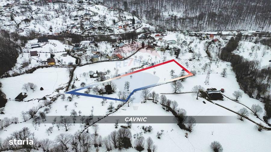 Teren 826mp in CAVNIC zona Pietrele Soimului cu o priveliste minunata. - 4