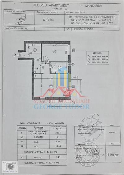 Apartament 95 mp, 2 camere + mansarda,  Str. Tineretului Nr 66,  Chiajna - 27