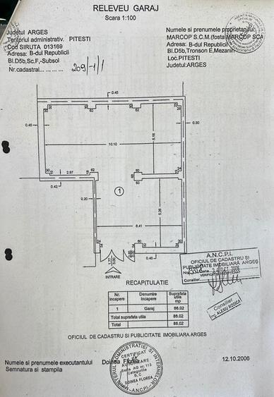 Vand garaj-depozit, in Pitesti, ultracentral in suprafata de 86 mp - 7