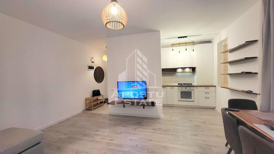 Apartament open space,cu 3 camere,mobilat si utilat,Dumbravita - 3