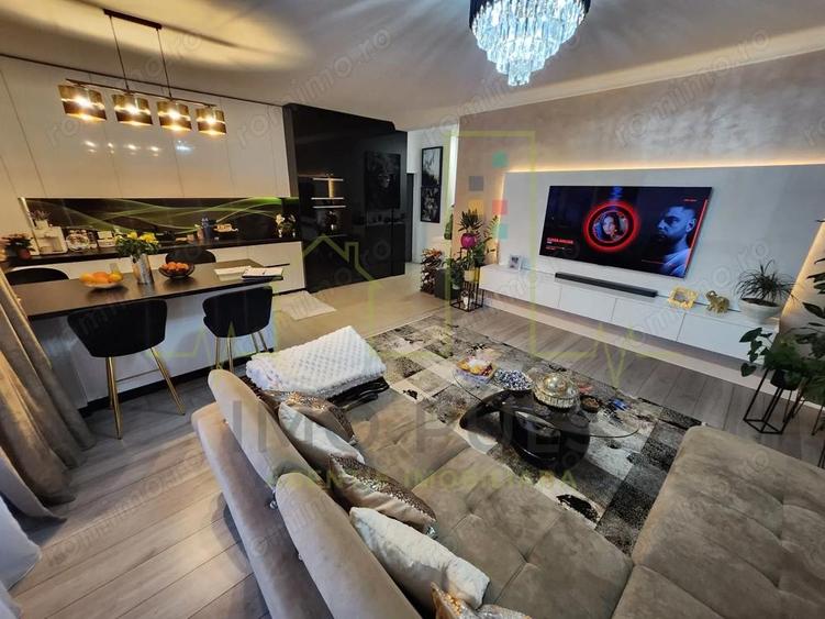 3 Camere. Etaj 1. Mobilat si utilat. 2 locuri de parcare. 2 Bai. 2 Balcoane - 1