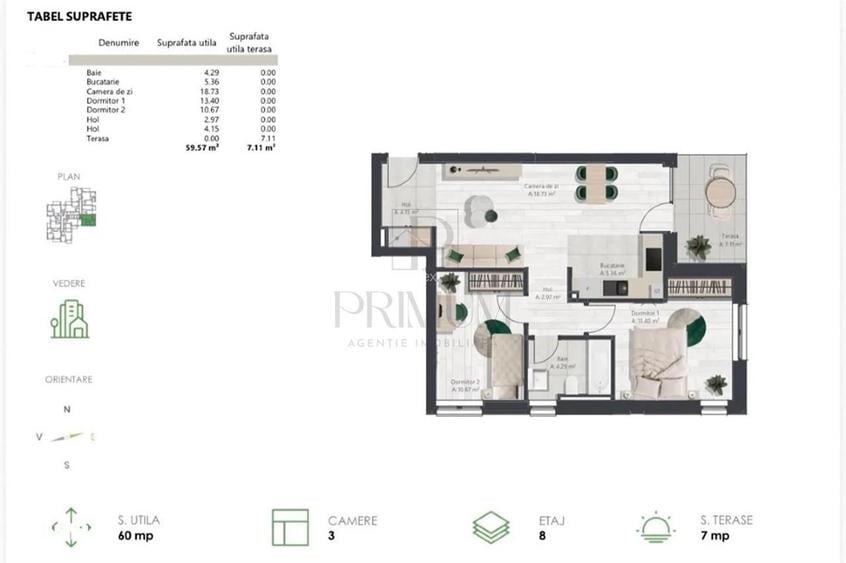 Lipovei-Padurea Verde | 3 Cam | Incalzire Pardoseala | Lift | Panorami - 1