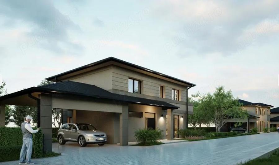 Casa individuala nZEB, garaj dublu,panouri fotovoltaice - 3