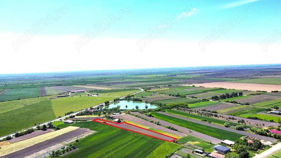 Teren intravilan 2.500 mp in Boghis | Ideal pentru casa sau pensiune | langa balta de pescuit - 1