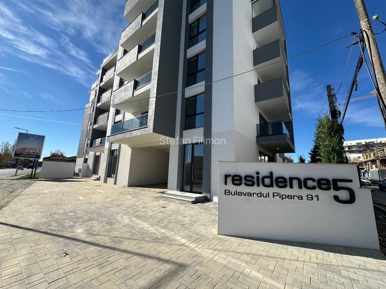 Spatiu comercial stradal bl Pipera, Residence 5, 58mp utili, 3 locuri de parcare