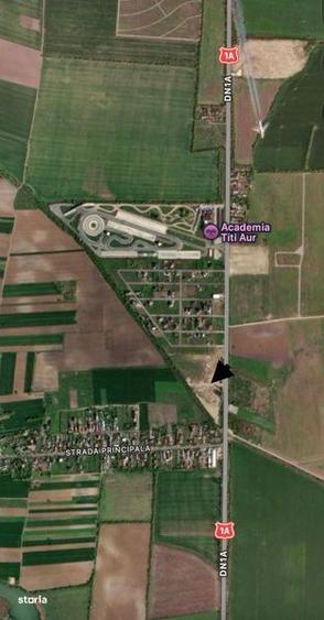 Teren premium de vanzare/inchiriere Crevedia, deschidere 320m la DN1A - 2