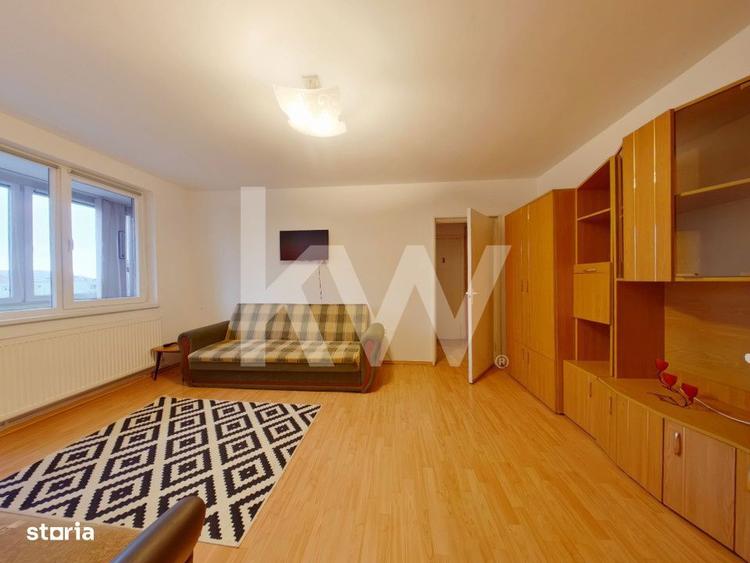 Inchiriere apartament 2 camere, mobilat si utilat + balcon de 11mp - z - 7