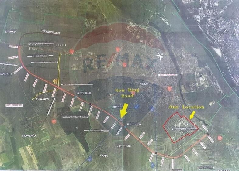 DE VANZARE Teren intravilan 500,000mp Giurgiu / Strada Sloboziei - 5