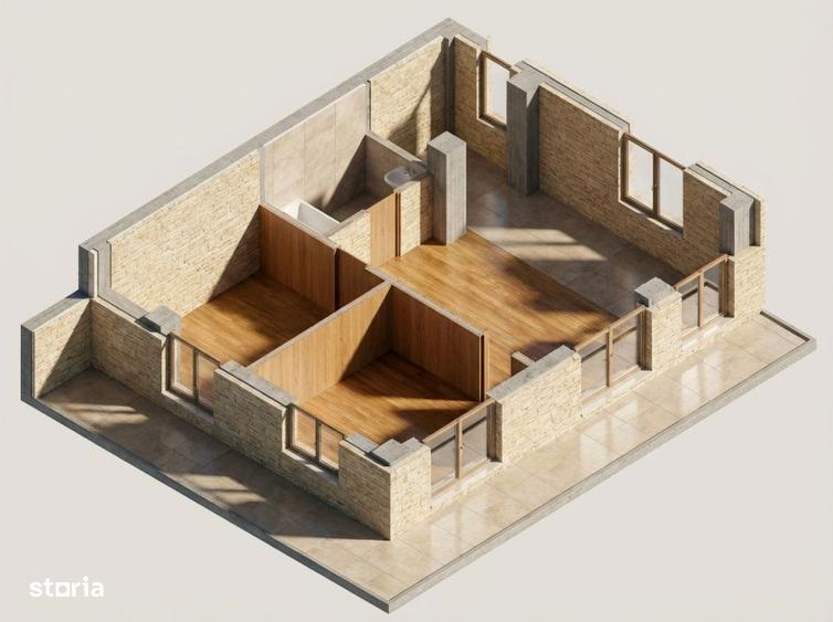 Bloc Nou! 1680E/Mp Semfinisat Tva Inclus! Zona Terra! - 1