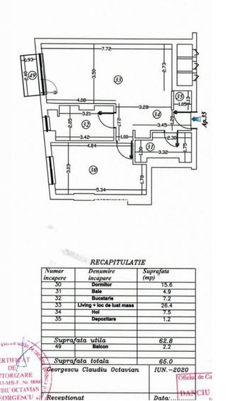 Apartament cu 2 camere decomandat, mobilat în Nord
