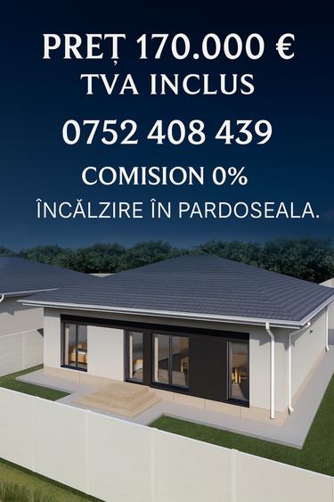 CASA PARTER/DORMITOR MATRIMONIAL/TEREN 308MP/ÎNCĂLZIRE PARDOSEALA/TVA INCLUS - 2