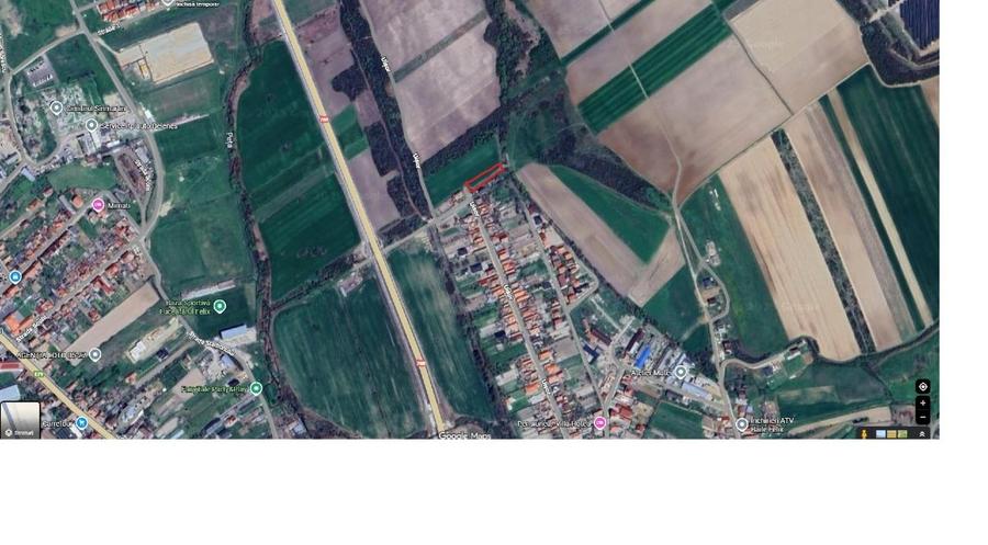 Teren intravilan 1.144 mp, toate utilitățile, la 2 min de Centura Sînmartin - 1
