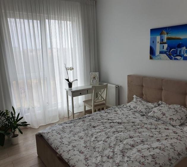 Doua camere luminoase, nou si complet mobilat, bloc 2021, - 5