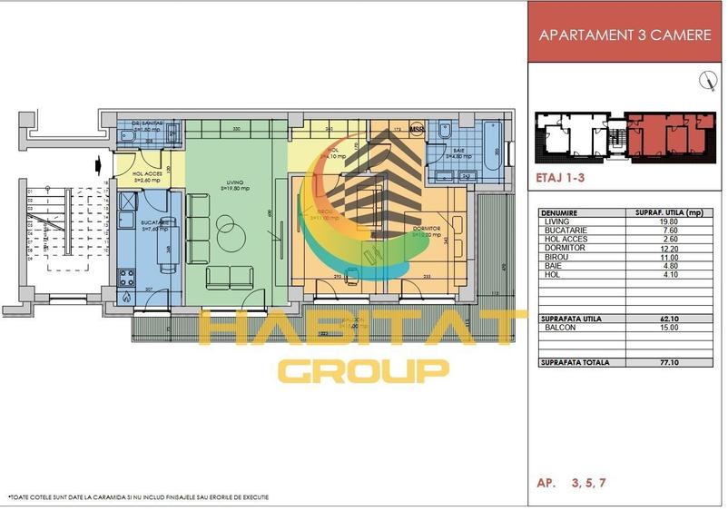 3 camere la 6 minute de metrou Brancoveanu Bloc tip Boutique - 8