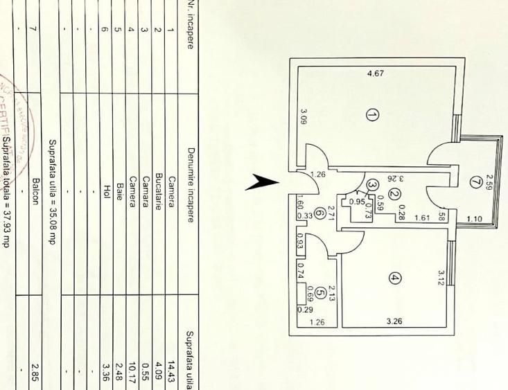 2 camere micro 19 Galati - 1