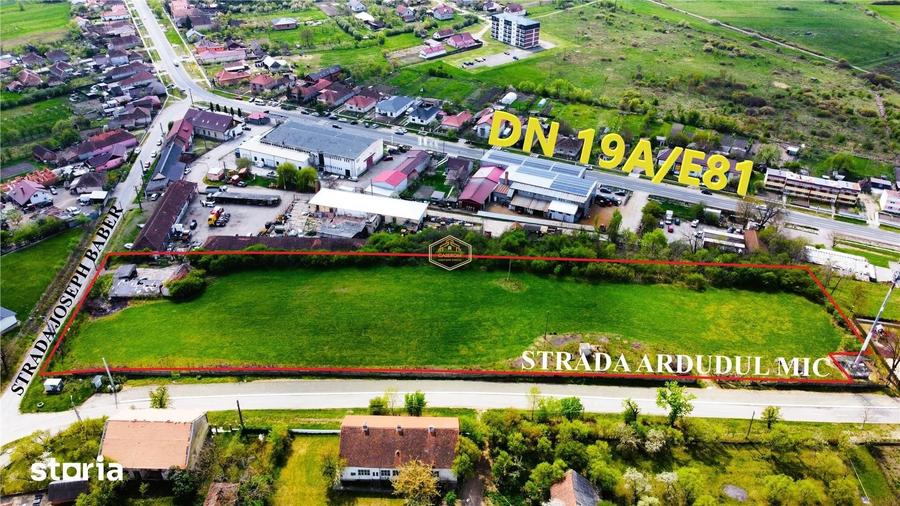 Teren de 12180 mp, în Burdea
