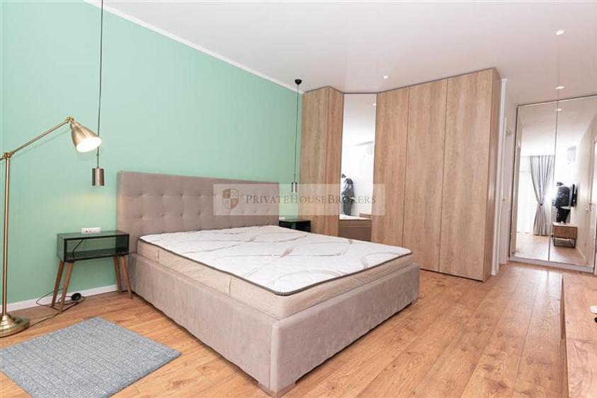 Apartament cu 3 camere semidecomandat, mobilat în Pipera