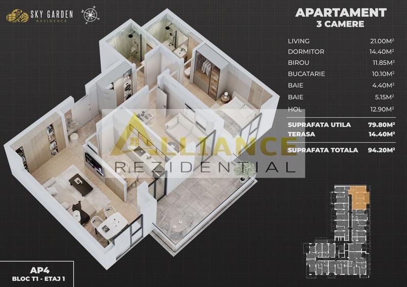 Noul Proiect Rezidențial PREMIUM de pe Splaiul Unirii | Piscină | - 14